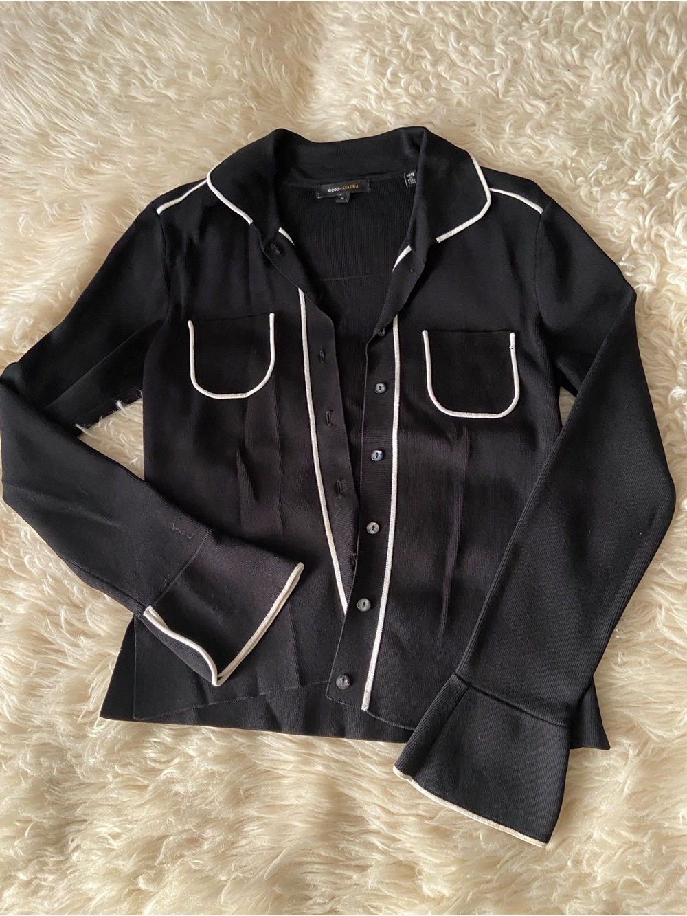 Vintage 1990’s BCBG Max Azria Blk knit dress and jacket - EUC, ORIGINAL OWNER!